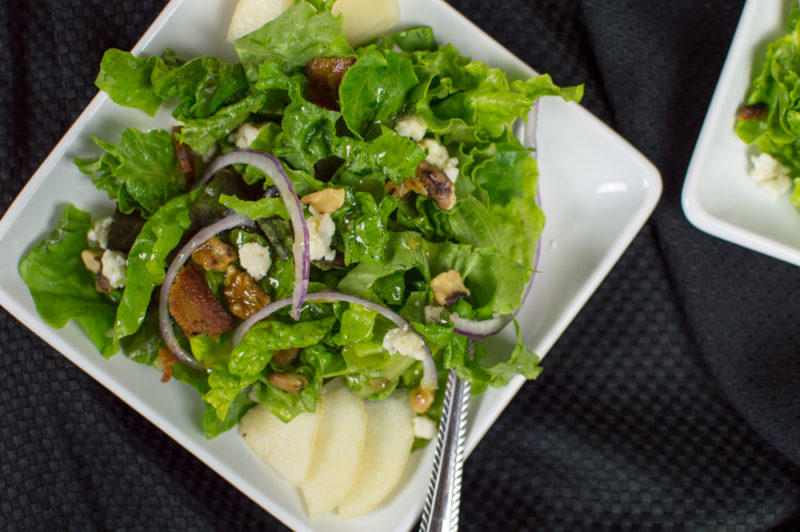 Basic Green Salad with Vinaigrette