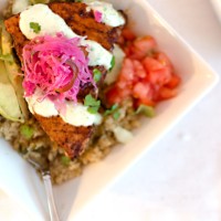 Fish & Quinoa Bowls with Cilantro-Lime Sauce