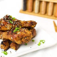 Baked-Fried Japanese Chicken Drums