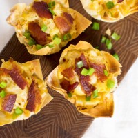 Bacon Mac and Cheese Bites