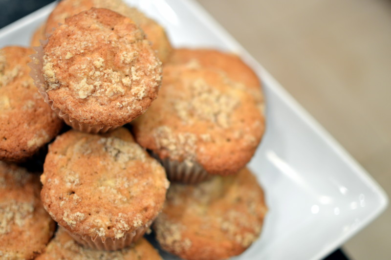 Apple Crumb Coffee Cupcakes