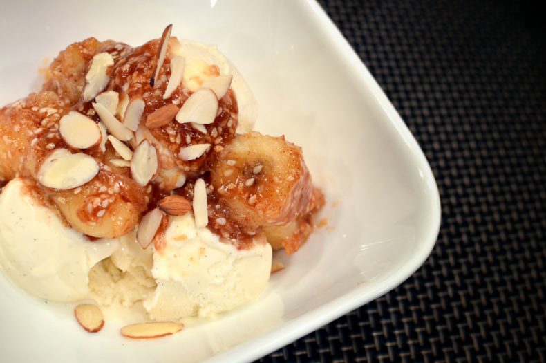 Fried Sesame Seed Bananas That Square Plate 