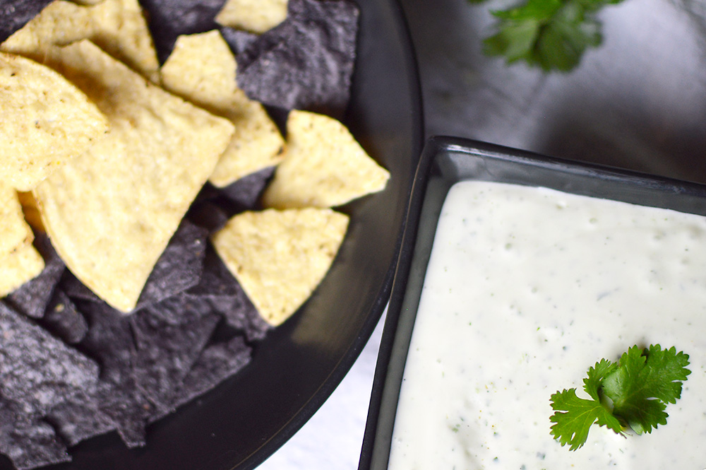 Chuy's is one of our favorite TexMex restaurants! The closest location is 5 hours away though.. In a pinch, I make copycat recipe of their amazing jalapeno dip that comes out before your meal. Serve with tortilla chips and treat yo'self. This stuff is addicting!