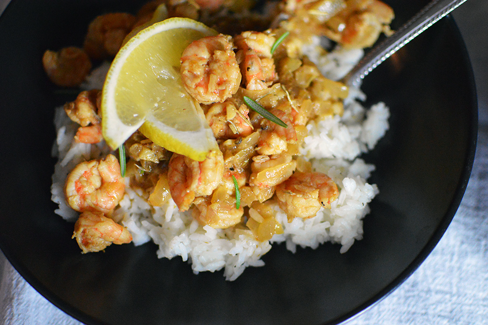 New Orleans BBQ Shrimp is something I'll almost ALWAYS order if its on a menu. This recipe is a classic family recipe we always come back to. Is from a newspaper clipping from the 80s or 90's. Serve with lots of bread for dipping in the extra sauce!