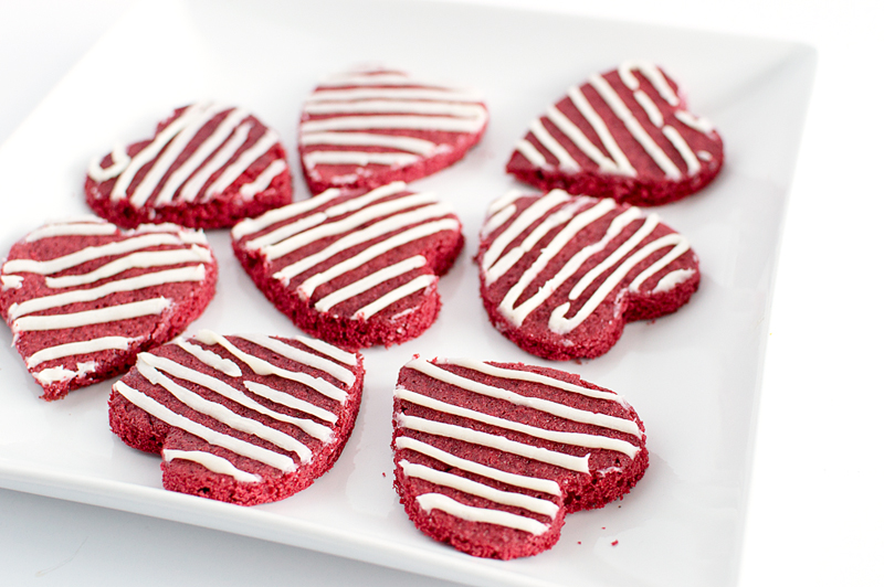 Make these little red velvet cake cookies for that upcoming holiday you hate! They'll make you forget it's Valentine's Day, and help you focus on what's really important... like not eating the entire batch at once.