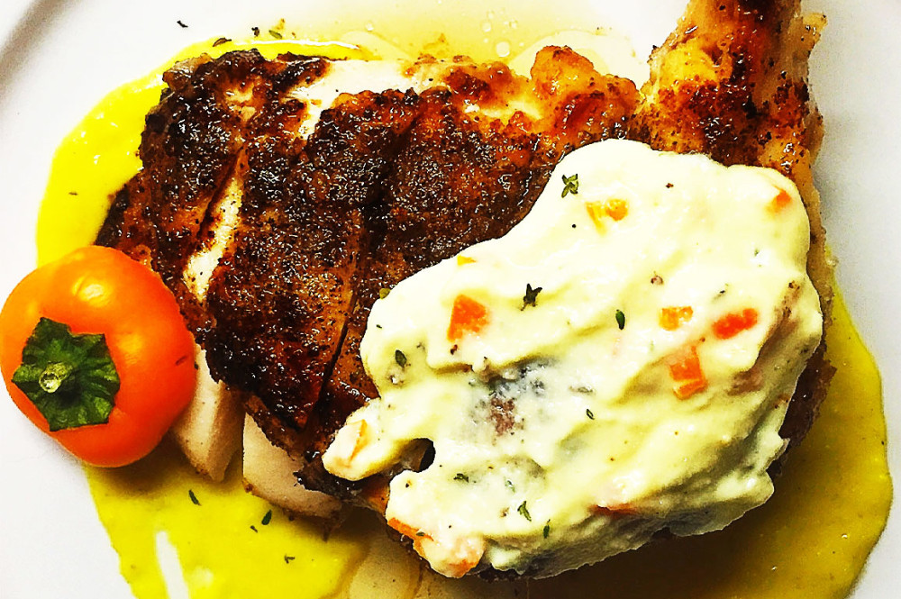 Crispy Airline Chicken - That Square Plate